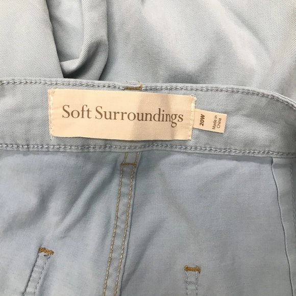 Soft Surroundings Wide-Leg Trousers - New - Size 20 - Picture 6 of 6